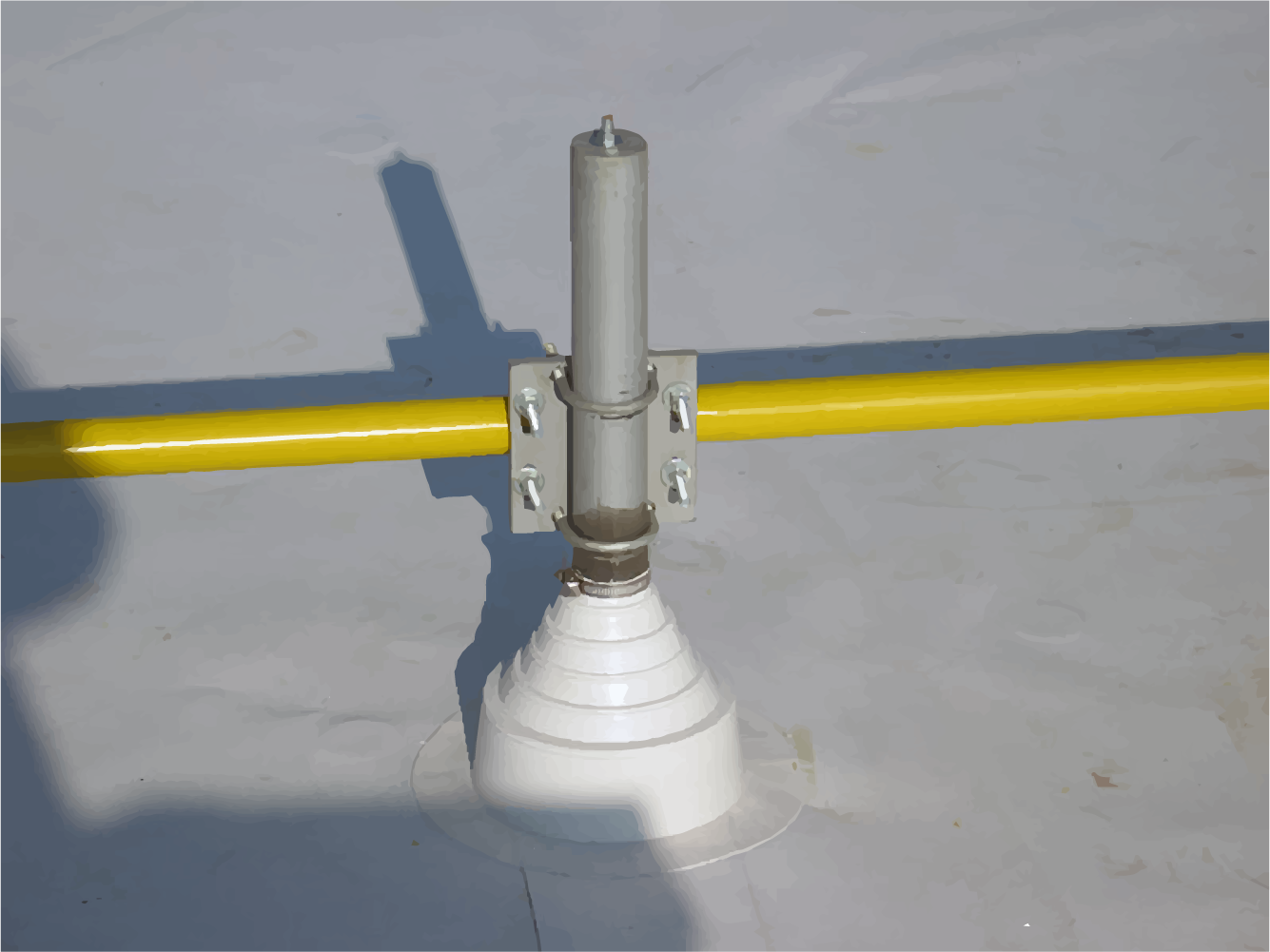 Seismic Rooftop Pipe Stands