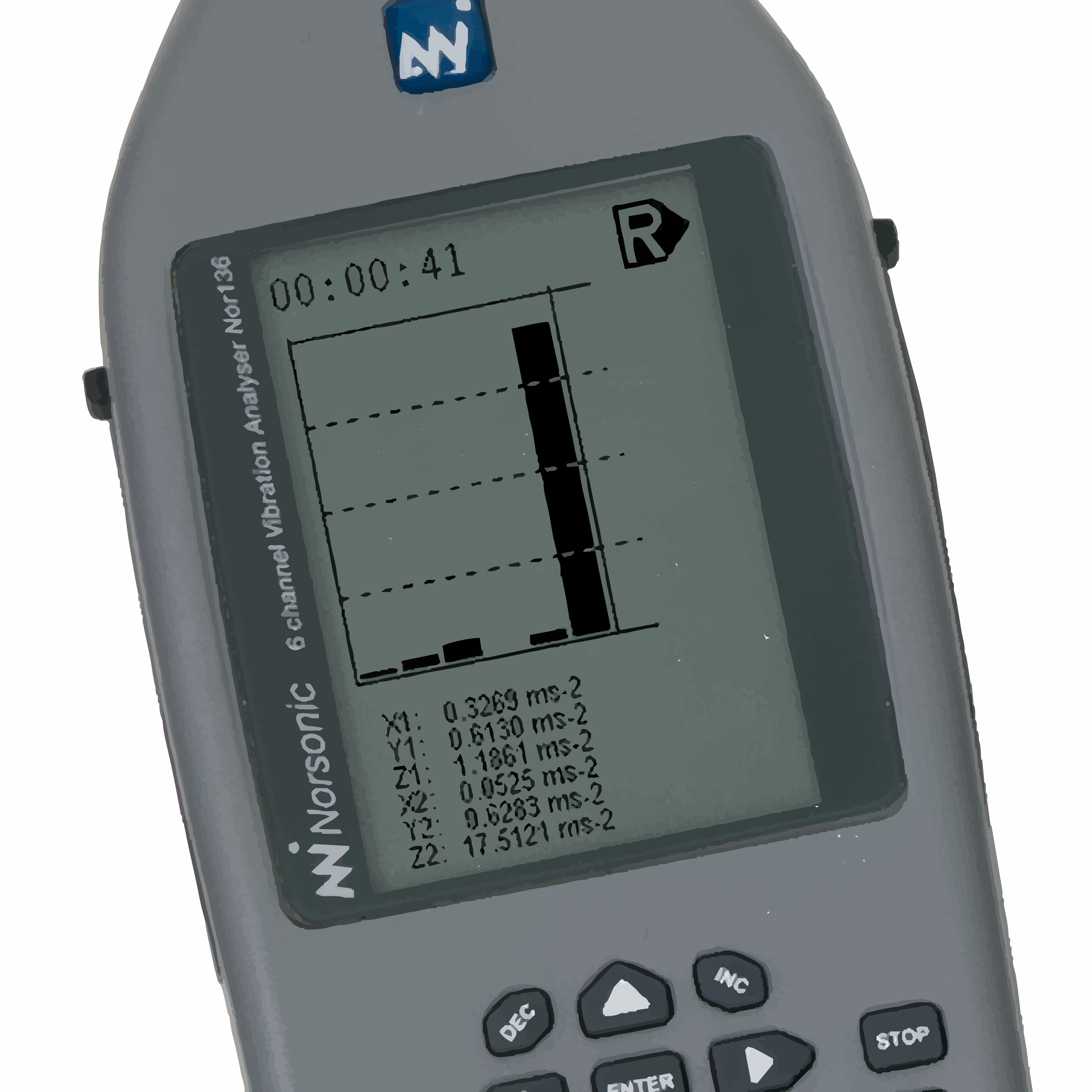 Vibration Meter Nor133/Nor136